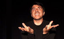 Haydar Zorlu, hier als türkischer Mephistopheles (Foto: Stephanie de la Barra)