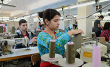 Arbeiterinnen einer türkischen Textilfabrik (Foto: Nicole Graaf)